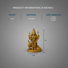 Powerful Standing Murugan Sculpture
