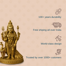Powerful Standing Murugan Sculpture