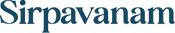 Logo of Sirpavanam in teal color on a white background