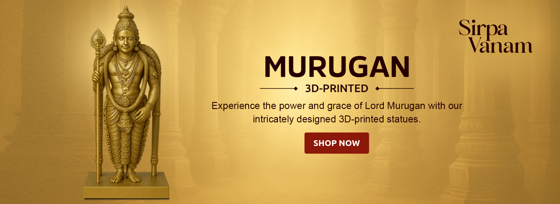 Battu Cave Murugan – 3D Lord Murugan Idol